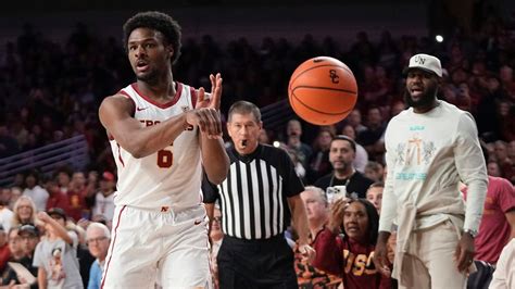 Bronny James makes college debut in loss for USC nearly 5 months after cardiac arrest
